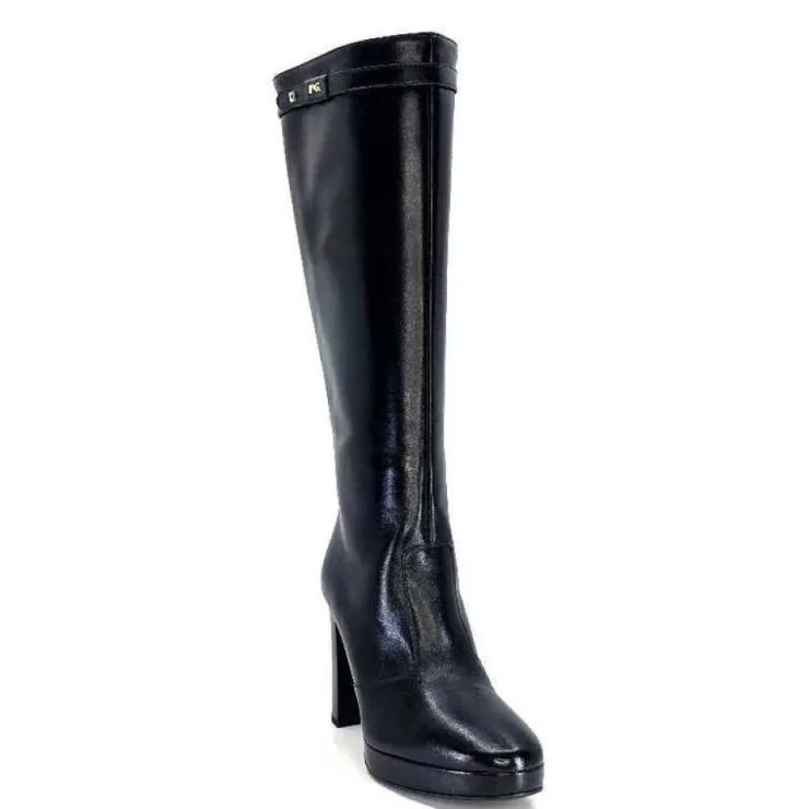 Nero Giardini 1308723 De 100 Cuir Noir*Femme Bottes