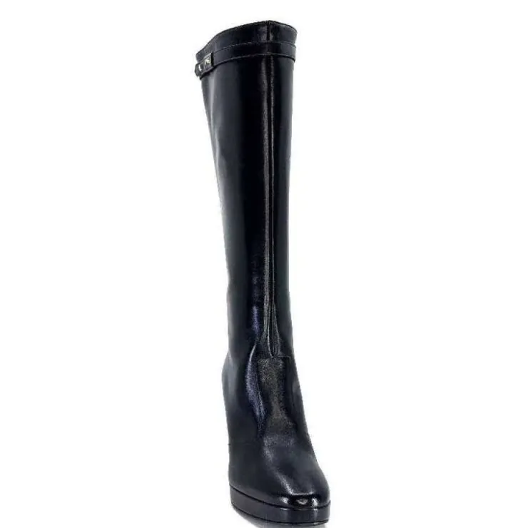 Nero Giardini 1308723 De 100 Cuir Noir*Femme Bottes