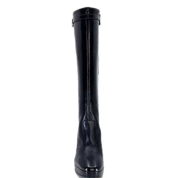 Nero Giardini 1308723 De 100 Cuir Noir*Femme Bottes