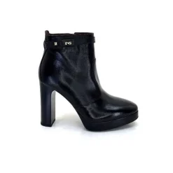 Nero Giardini 1308722 De 100 Cuir Noir*Femme Bottines