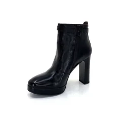Nero Giardini 1308722 De 100 Cuir Noir*Femme Bottines