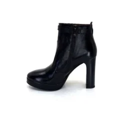 Nero Giardini 1308722 De 100 Cuir Noir*Femme Bottines