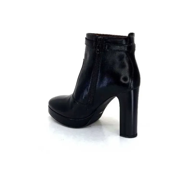 Nero Giardini 1308722 De 100 Cuir Noir*Femme Bottines