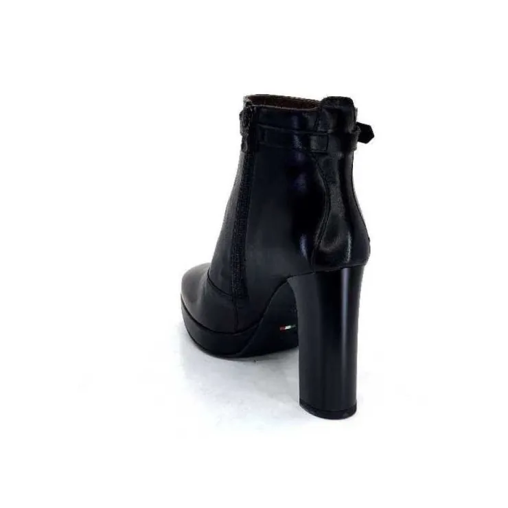 Nero Giardini 1308722 De 100 Cuir Noir*Femme Bottines