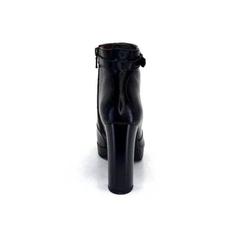 Nero Giardini 1308722 De 100 Cuir Noir*Femme Bottines