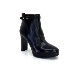 Nero Giardini 1308722 De 100 Cuir Noir*Femme Bottines