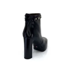 Nero Giardini 1308722 De 100 Cuir Noir*Femme Bottines