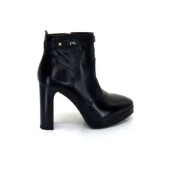 Nero Giardini 1308722 De 100 Cuir Noir*Femme Bottines