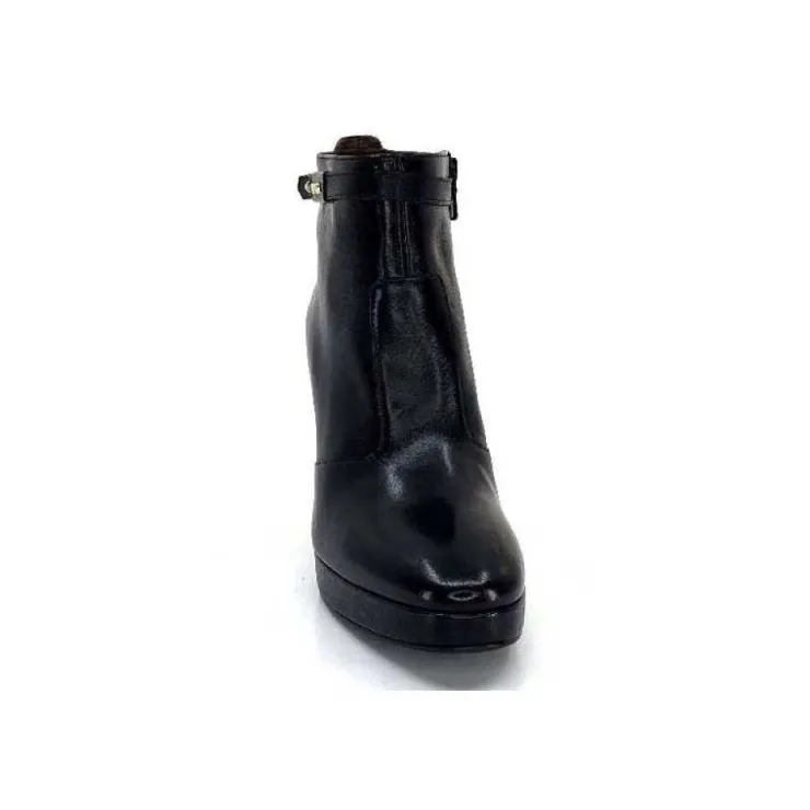 Nero Giardini 1308722 De 100 Cuir Noir*Femme Bottines