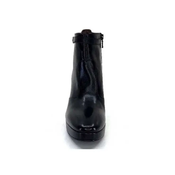 Nero Giardini 1308722 De 100 Cuir Noir*Femme Bottines