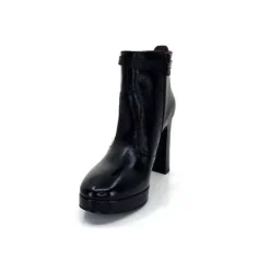 Nero Giardini 1308722 De 100 Cuir Noir*Femme Bottines