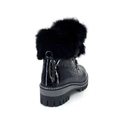 new italia 1915450 Cuir Vernis Coco Noir*Femme Bottines