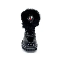 new italia 1915450 Cuir Vernis Coco Noir*Femme Bottines