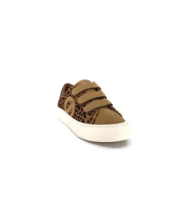 No Name Arcade Straps Side Daim Camel Leo*Femme Baskets