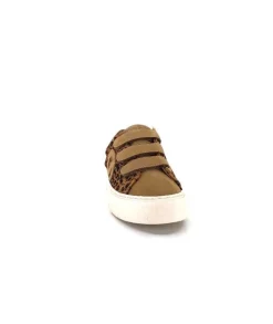 No Name Arcade Straps Side Daim Camel Leo*Femme Baskets