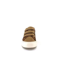 No Name Arcade Straps Side Daim Camel Leo*Femme Baskets