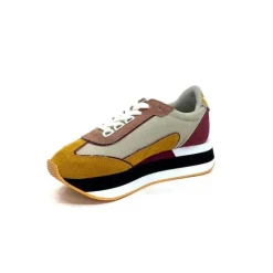 No Name Boom Jogger Daim Moutarde*Femme Baskets