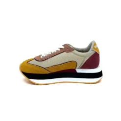 No Name Boom Jogger Daim Moutarde*Femme Baskets