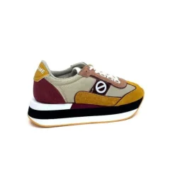 No Name Boom Jogger Daim Moutarde*Femme Baskets