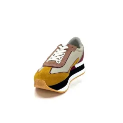 No Name Boom Jogger Daim Moutarde*Femme Baskets