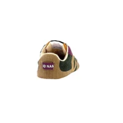 No Name Carter Runner Textile Kaki Noisette*Femme Baskets