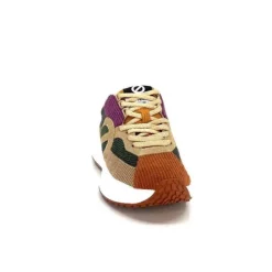 No Name Carter Runner Textile Kaki Noisette*Femme Baskets