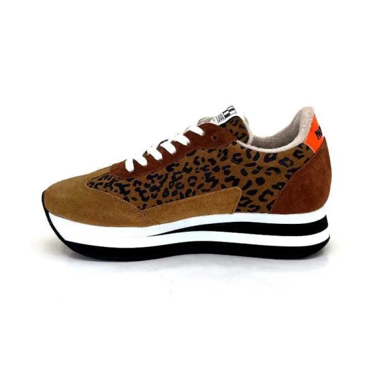No Name Flex M Jogger Daim Brown*Femme Baskets