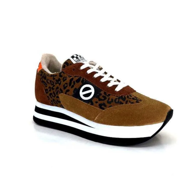 No Name Flex M Jogger Daim Brown*Femme Baskets