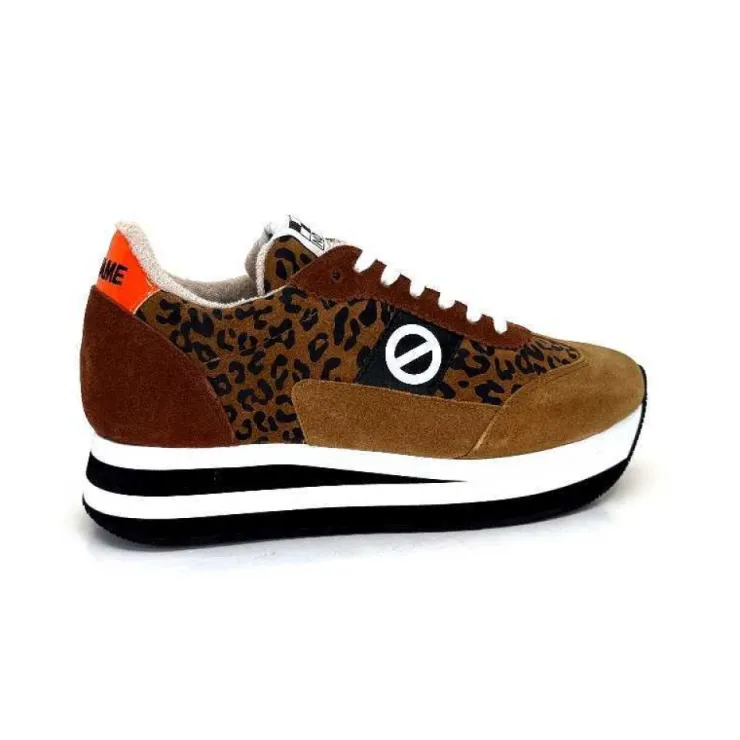 No Name Flex M Jogger Daim Brown*Femme Baskets