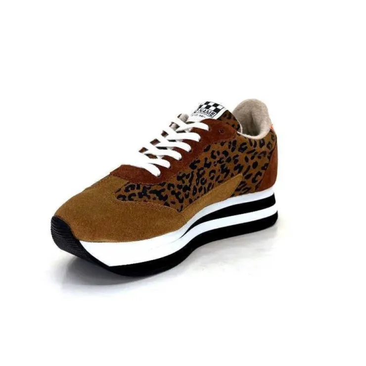 No Name Flex M Jogger Daim Brown*Femme Baskets