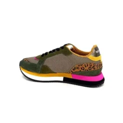 No Name Mia Jogger Olive Taupe Marron*Femme Baskets