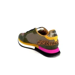 No Name Mia Jogger Olive Taupe Marron*Femme Baskets
