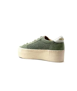 No Name Spice Sneaker Cuir Vert D'Eau*Femme Baskets