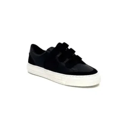 No Name Strike Straps Cuir Noir*Femme Baskets