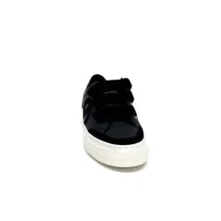 No Name Strike Straps Cuir Noir*Femme Baskets
