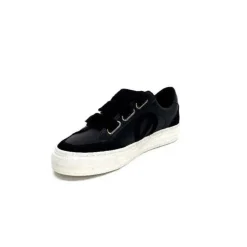 No Name Strike Straps Cuir Noir*Femme Baskets