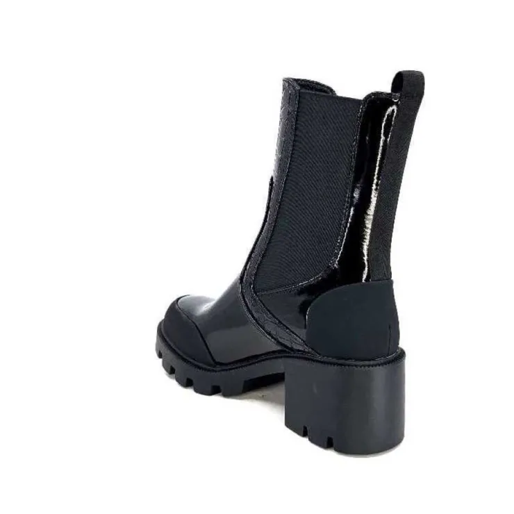 noa harmon 9117 Eros Cuir Vernis Noir*Femme Bottines