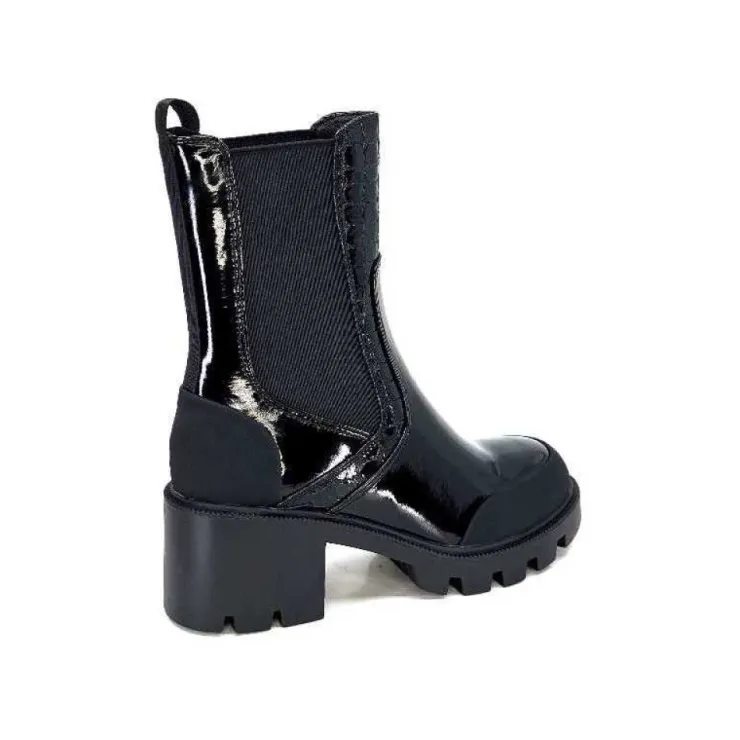 noa harmon 9117 Eros Cuir Vernis Noir*Femme Bottines