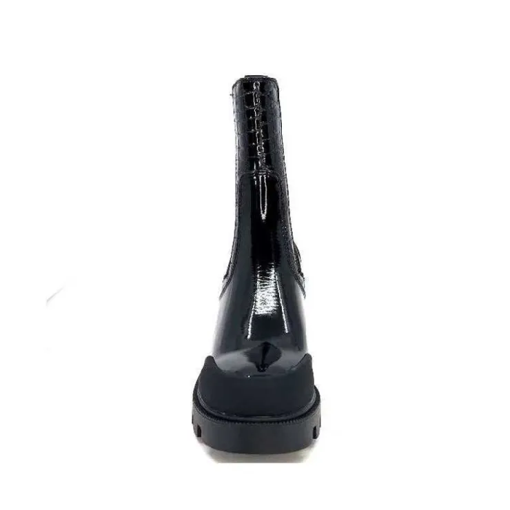 noa harmon 9117 Eros Cuir Vernis Noir*Femme Bottines