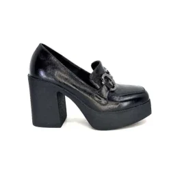noa harmon 9555 Roco Cuir Noir*Femme Mocassins