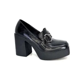 noa harmon 9555 Roco Cuir Noir*Femme Mocassins