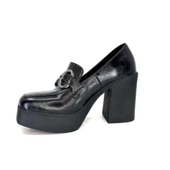 noa harmon 9555 Roco Cuir Noir*Femme Mocassins