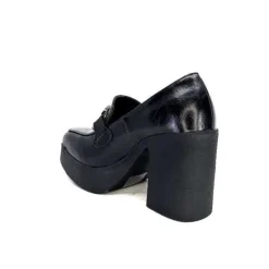 noa harmon 9555 Roco Cuir Noir*Femme Mocassins