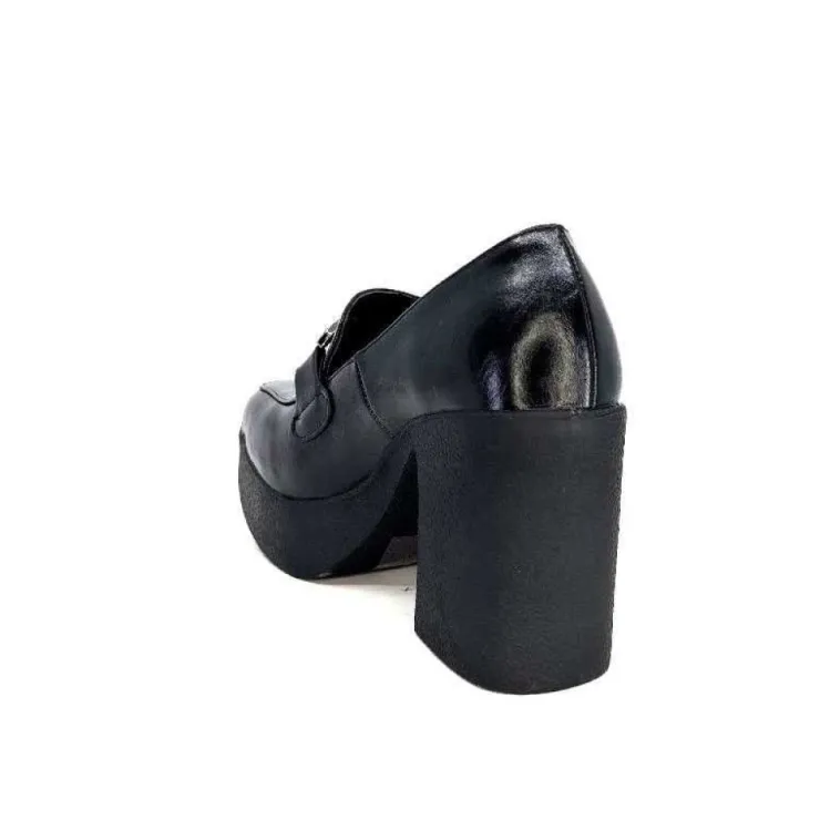 noa harmon 9555 Roco Cuir Noir*Femme Mocassins