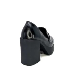 noa harmon 9555 Roco Cuir Noir*Femme Mocassins