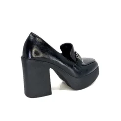 noa harmon 9555 Roco Cuir Noir*Femme Mocassins