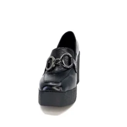 noa harmon 9555 Roco Cuir Noir*Femme Mocassins