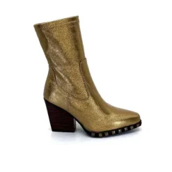 noa harmon 9095 Yvette Cuir Metal Or*Femme Santiags