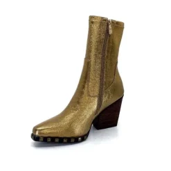 noa harmon 9095 Yvette Cuir Metal Or*Femme Santiags
