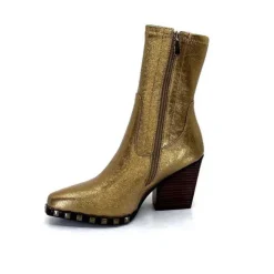 noa harmon 9095 Yvette Cuir Metal Or*Femme Santiags